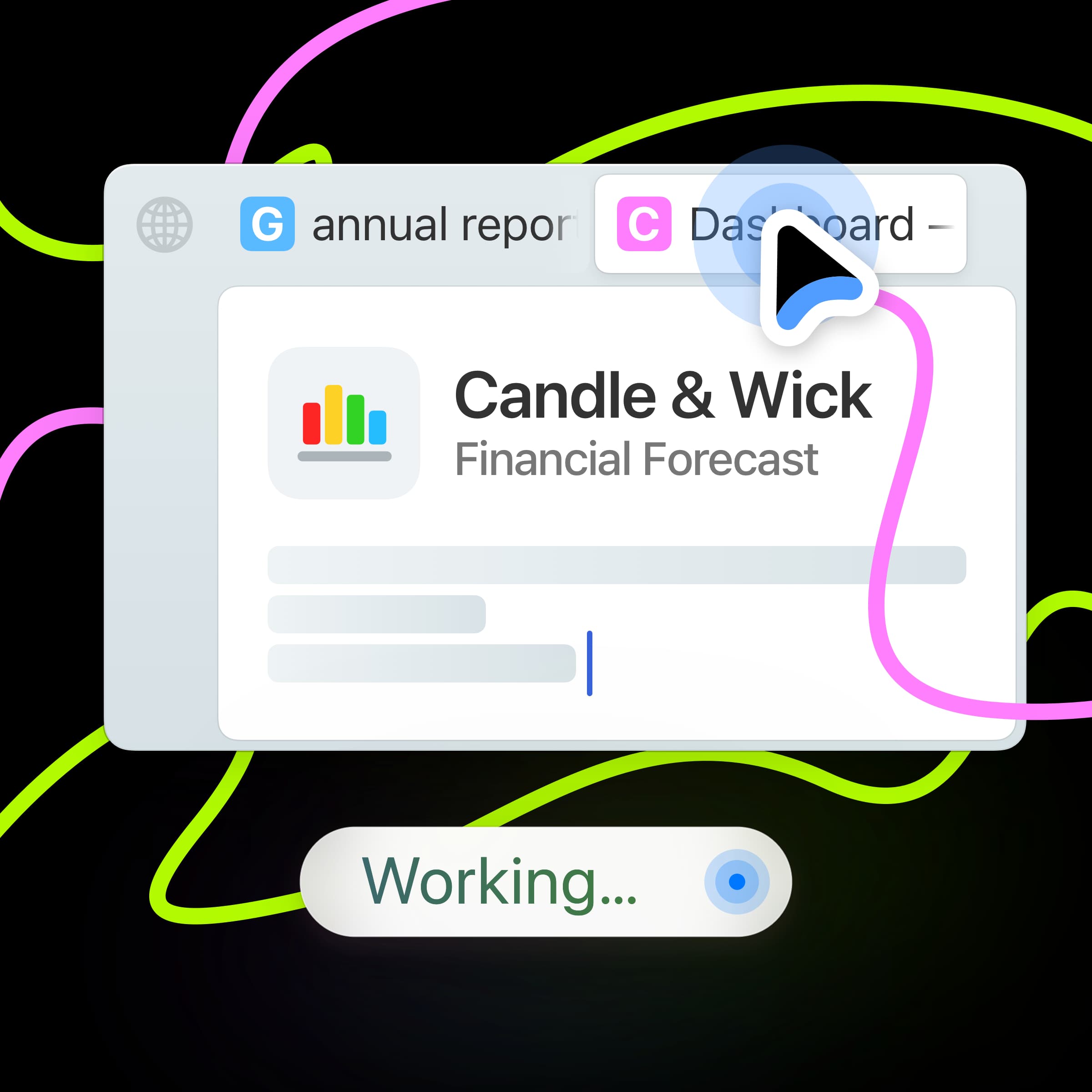 clickclick Working Across Browser Tabs